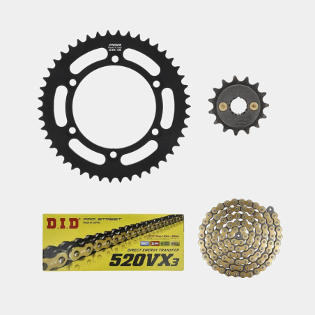 Kit for Honda XR-L / XR-R - step 15/520 - Superpinion 147/15T