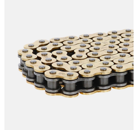 Chain DID 525 Gold and Black