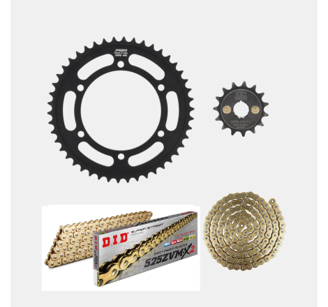 Kit for Honda - step 15/525 - Superpinion 130/15T